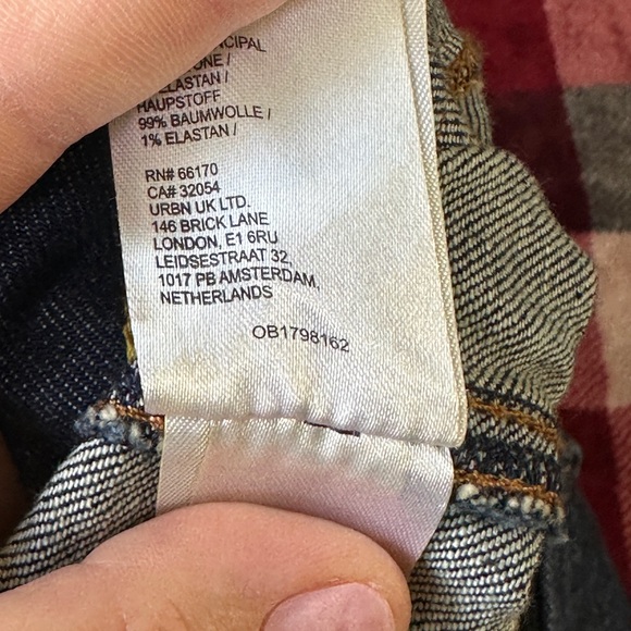 Pilcro The Wanderer Mid Rise Relaxed Leg Jeans size 28 - Picture 6 of 8